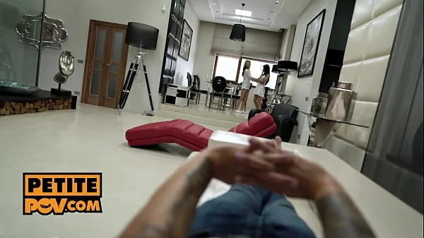 itsPOV - Fucking two petite Russians Gina Gerson and Sasha Rose