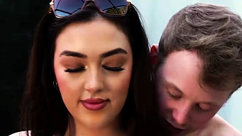 Poolside freeuse fun with hot housewife