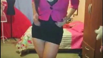 My stepmom caught on her cam: Big Tits, Amateur  Babe Porn