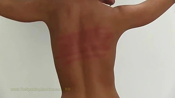 Victoriaa2 Spanking Machine - Bare Back Whipping With Victoria Pure
