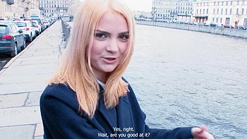 Amateur teen Lolly Small rides cock with passion