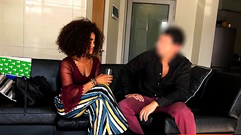 Big Ass Ebony MILF Pussy Railed Hard POV