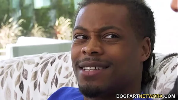 Jennifer White gets facial by 2 BBCs in front of cuck stepson