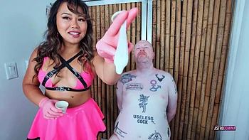 Bull Cum Eating Slut Feat Astrodomina