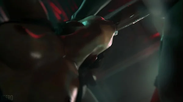 Jill deepthroats black cock (yeero)