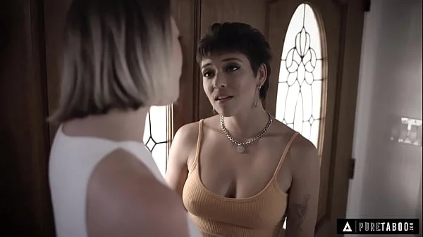 PURE TABOO Teen Has To Fuck Her 's Friend So She Doesn't Reveal She's A Lesbian