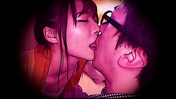 Sex with beautiful japanese babe: Blowjob, Cowgirl  Asian Porn