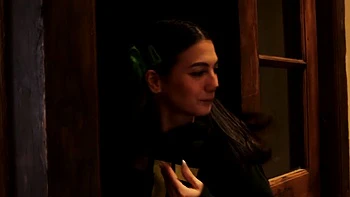 Besties spreading wide for candies in foursome