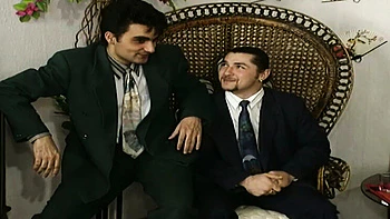 Amazing Vintage German MILF Dolly Buster Takes Double Penetration & Cum in Mouth Threesome