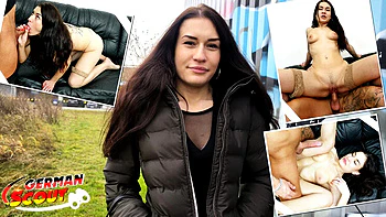 German Scout Roughly Fucks Skinny Czech Teen Stefani, Squirts & Blows