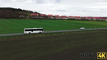 Big Tit Brunette MILF Charlie Dean Public Bus Sex POV HD 1080p