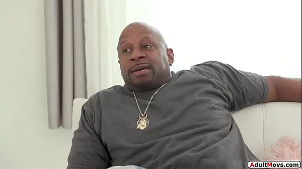 AdultMovs.com - Teen babe anal fucked by big black cock