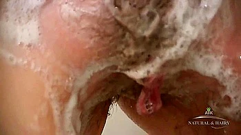 Nika - Bathing Her Hairy Snatch