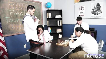 Precious Claire Black's cowgirl trailer