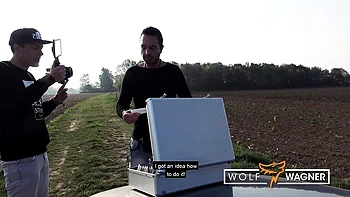 Wolf Wagner Com featuring Ashley Cumstar's gagging clip