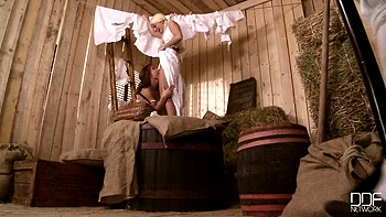 Serving his Noble Shaft