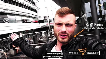 Harleen Van Hynten and Berlin's public cumshot xxx by Wolf Wagner Com