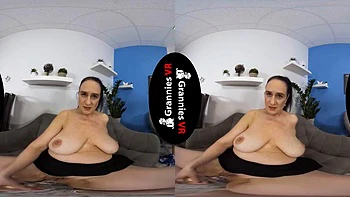 Granny VR Ria Black: Milf, Virtual Reality  Mature Porn