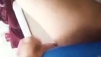 Stacked brunette goes solo toys and masturbation