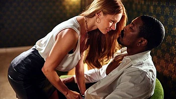 Sweet redhead whitey Jessi Rae is jumping on a big black dick