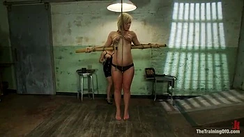 Tara Lynn Foxx Anal Training Day 1 - Blonde Big Ass Gangbang & Creampie