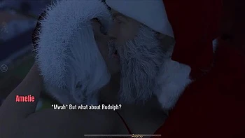 Christmas Blowjob Special with Stepmom - Big Natural Tits & Heart Problems