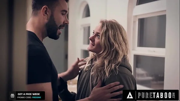 PURE TABOO Homeless Teen Stalks Family Man Who Showed His Kindness And Wants His Cock In Her Pussy