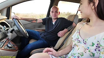 Fucked Publicly In The Ass By A Taxi Driver