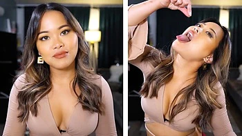 AstroDomina domina a asiática sozinha