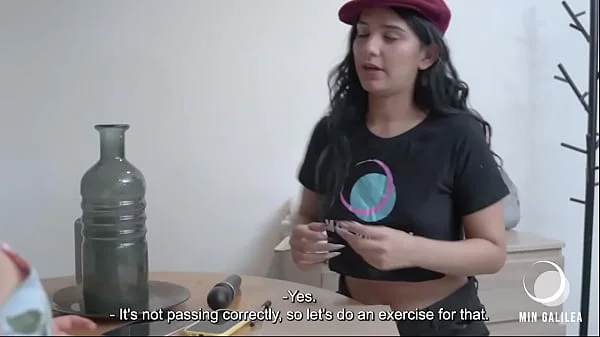 Singing lesson turns a little bit weird with this new teacher! follow us on ig @mingalilea and @leela.moon