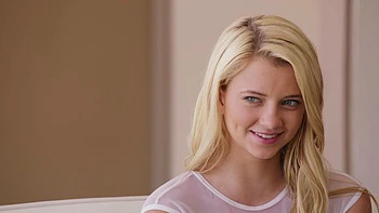 Blonde teen Riley Star rides bbc with intense passion.