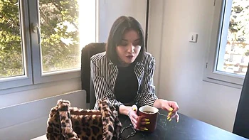 Cerise, 22 years old, masseuse in Paris! - Jacquie et Michel TV