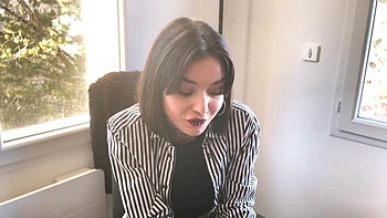 Cerise milf parisina follada en casting