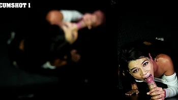 Petite Brunette Harley Haze Fucks Wild in POV Gloryhole