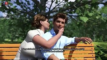 Naughty Big-Tit MILF Teacher Gets Fucked in Park 3D Animation