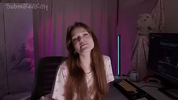 Caught Stepsister Jerking Off, Hard Fuck for Silence