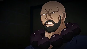 Brunette Anime Babe with Big Tits Fuck