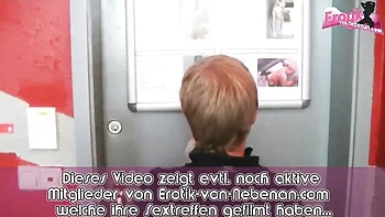 Тонкая Сторми сосет член и лижет киску