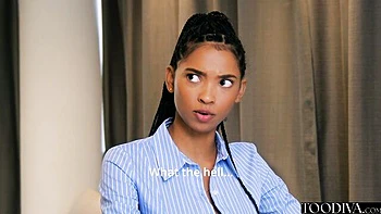 Négresse baisée fort par Jason Carrera blanc