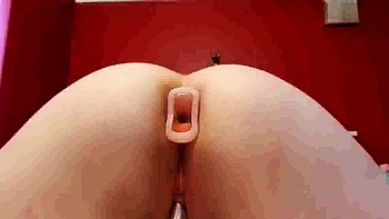 Den ganzen Tag Anal gestopft: Solo Arschmasturbation