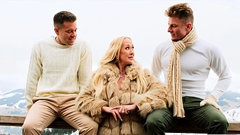 MILF Brandi Love Gets Spit Roasted Hardcore Threesome