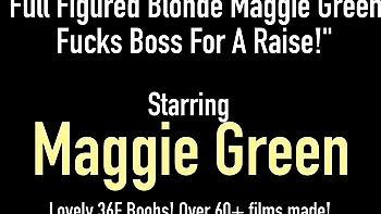 Maggie Green madura con tetas grandes en follada interracial