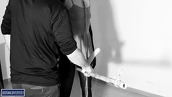 Sub Slut Squirts Hard Bound in Black Pantyhose