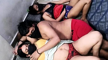 Indian Wife With Her 18 Year Old Step Sister Hot Sex