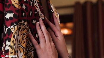 Paris White Sucks BBC in Interracial Babysitter Scene