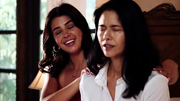 Lesbian Milf Dana Licks Brunette Babe