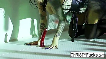 Hot Christy The Pirate Plays With Her Amazing Ass And Tight Wet Pussy With Christy Mack