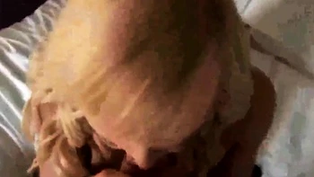 Swedish Blonde Sucks Cock POV