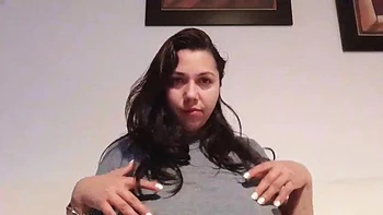 Big Tits Amateur Brunette Solo