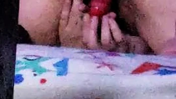 Home Alone Anal: Amateur Big Ass Masturbates